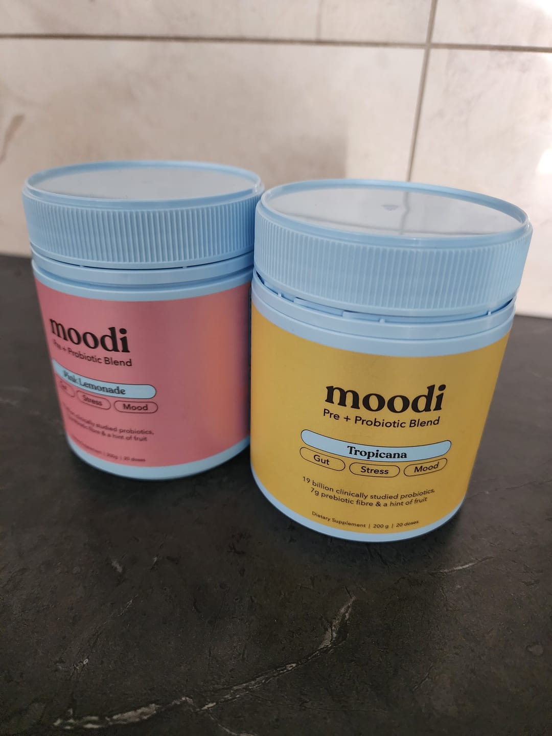 Customer photo review of Original Pre + Probiotic Bundle