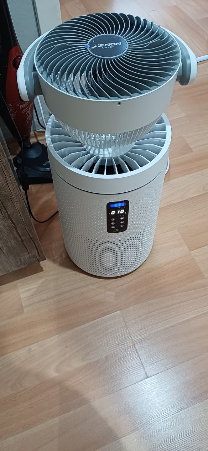 Customer photo review of Hava Temizleyici | Akıllı Mobil Kontrol, Hepa 13, Fanlı, Wifi, 390 CADR, UVC, Sessiz (X7422)