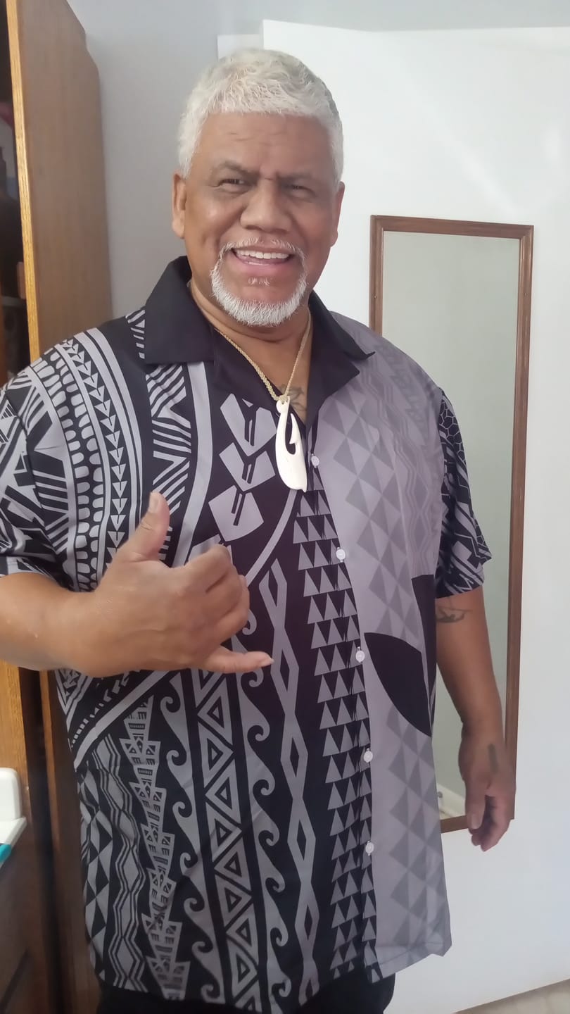 Customer photo review of Hawaii Hawaiian Shirt Kanaka Maoli Polynesian Tattoo