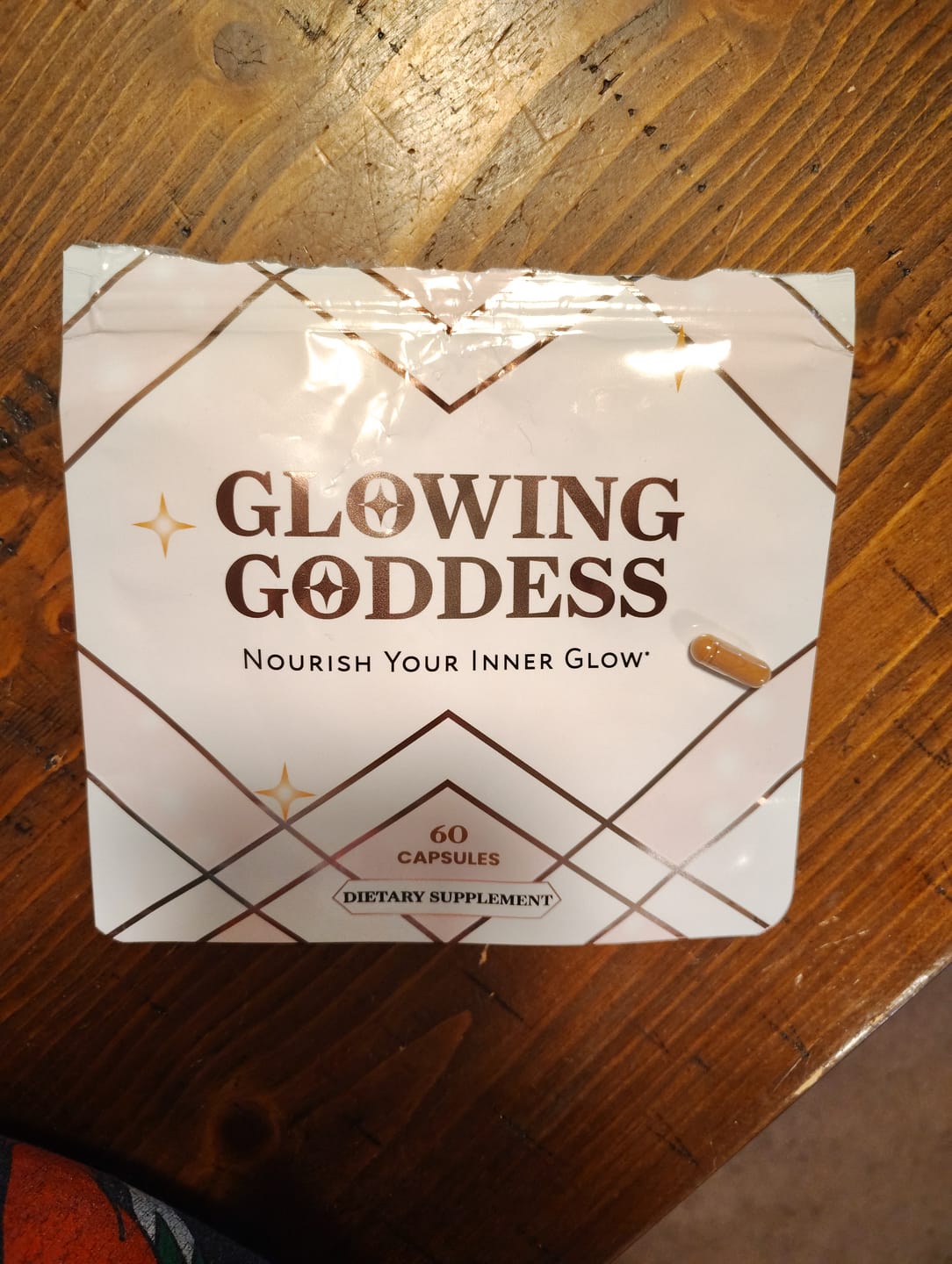 Customer photo review of GODDESS CAPSULES