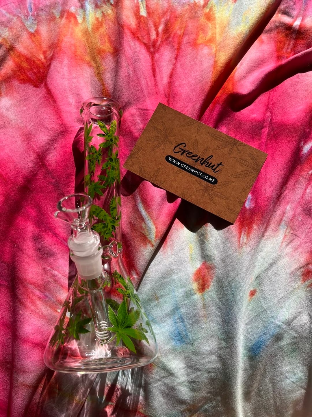 Customer photo review of Premium Leafy Beaker Shape Waterpipe 26cm