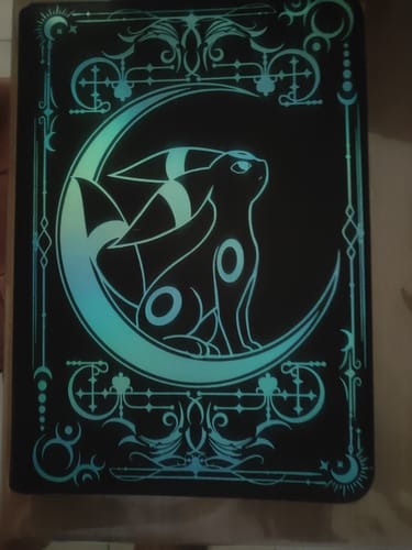 Customer photo review of Lunar Shadow Shiny 9-Pocket Trading Card Binder