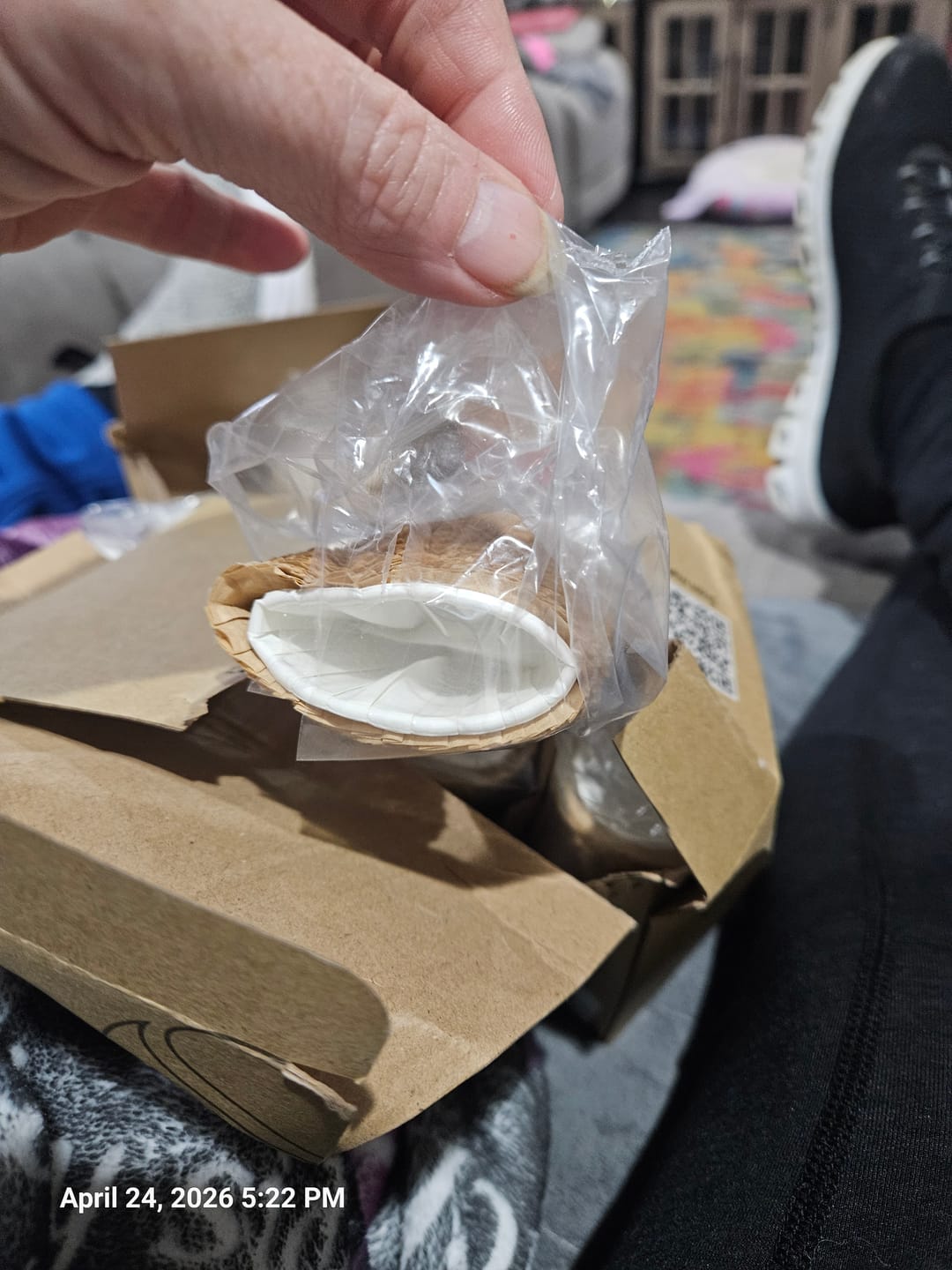 Customer photo review of Savepod® Disposable Coffee Filters - 100% Compostable