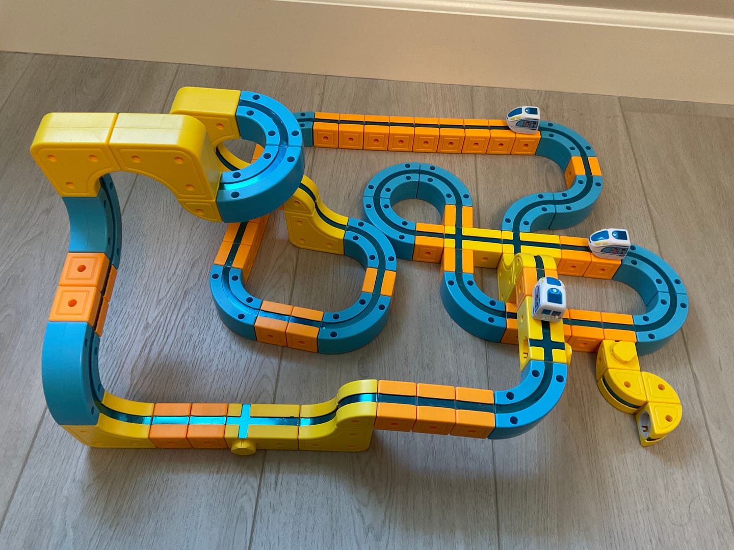 Customer photo review of Infinity Racer Magnetic Train