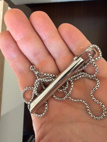Customer photo review of Valkyra Breathing Necklace