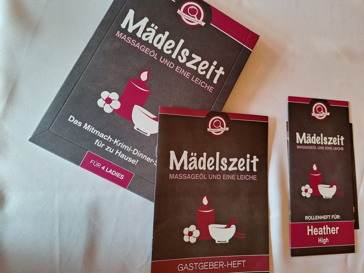 Customer photo review of Mädelszeit – Massageöl und eine Leiche