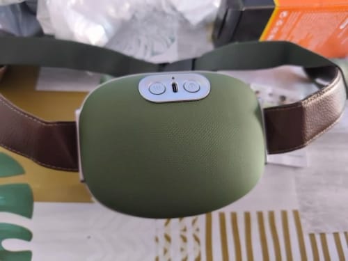 Customer photo review of ProRelief 4D Neck & Back Massager with Heat | Deep Tissue Shiatsu, Smart Pressure Adaptation, Cordless 70-Min Battery