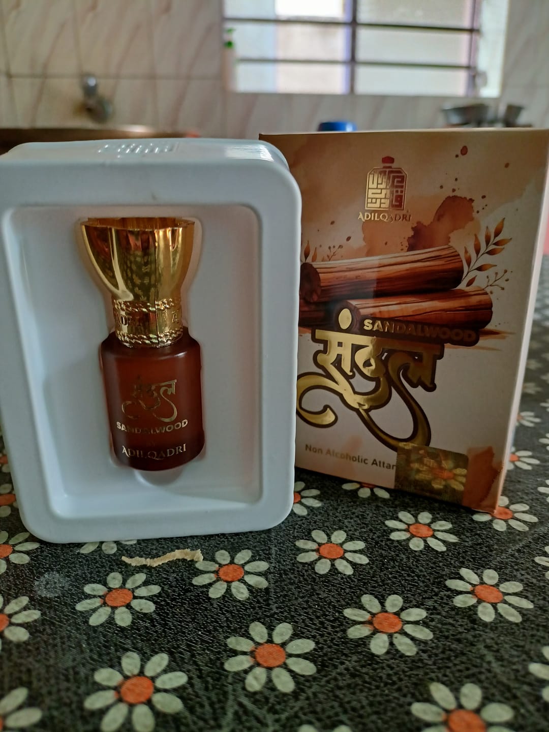 Customer photo review of Sandal (Chandan) Luxury Attar Perfume 5.5 ML
