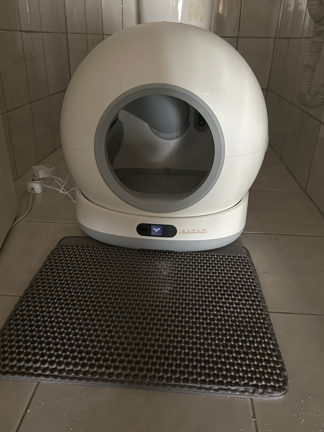 Customer photo review of Otomatik Kedi Tuvaleti (Kameralı) | 72 Lt, 1080p, Mobil Kontrol, Wifi, Akıllı Kedi Tuvaleti (X8623)