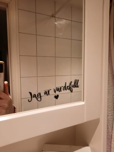 Customer photo review of Jag är värdefull
