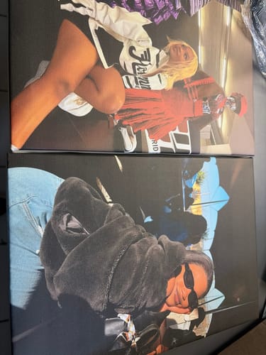 Customer photo review of 3 x A4 Canvas Combo