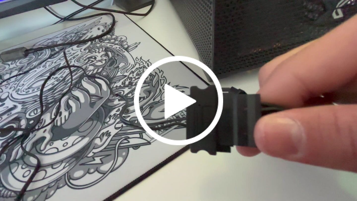 Customer video review of AsiaHorse Aurora Learn PSU Cable Cover