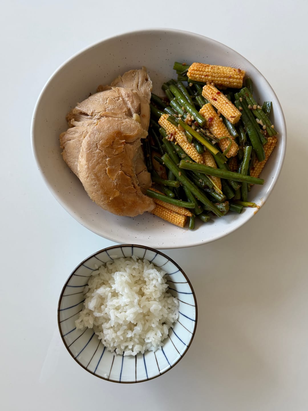 Customer photo review of 68° Chicken Singapore Delights - Louisiana Cajun