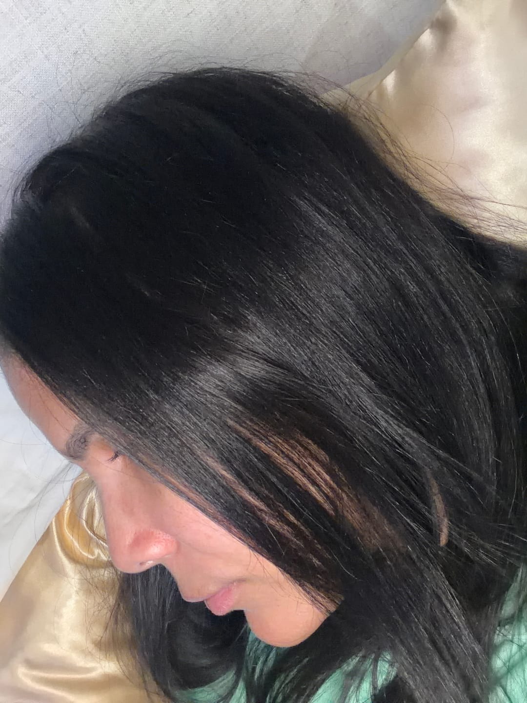 Customer photo review of Miracle Hair Growth Oil