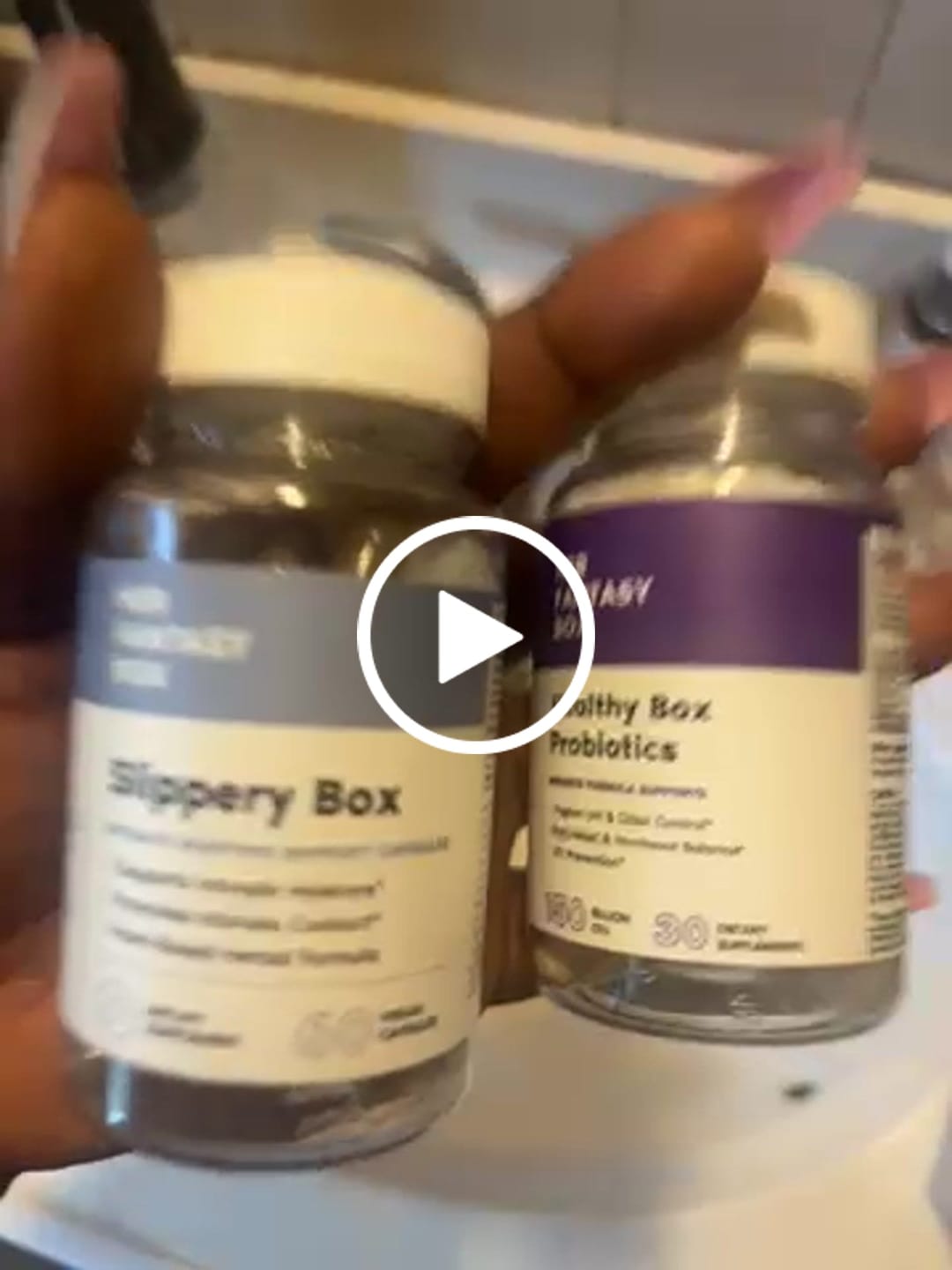 Customer video review of Slippery Box - Extra Moisture Support Capsules