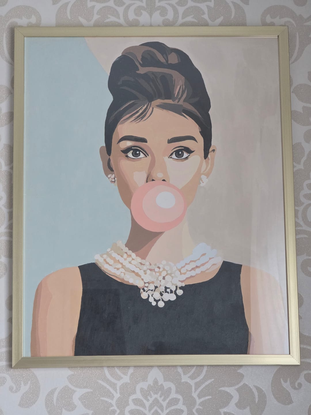 Customer photo review of Malen nach Zahlen - Bubblegum-Eleganz