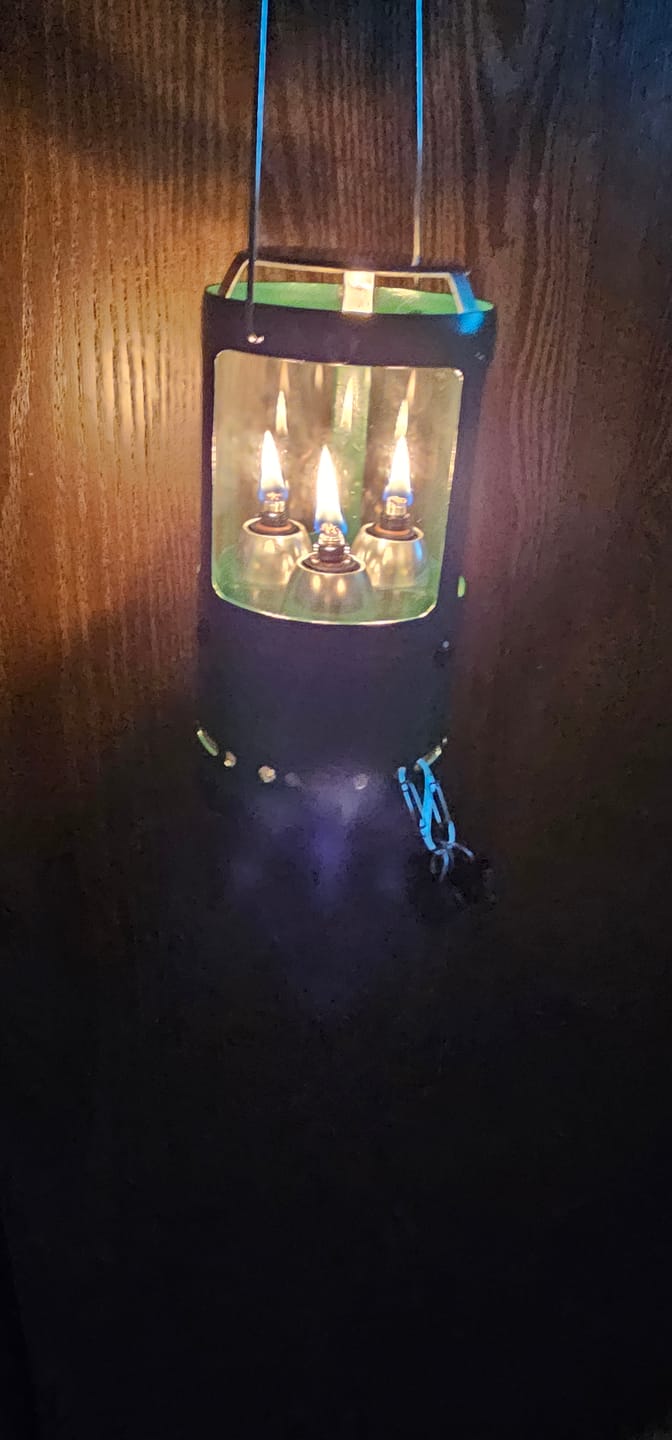 Customer photo review of Oil Inserts for Use with UCO Original Lanterns