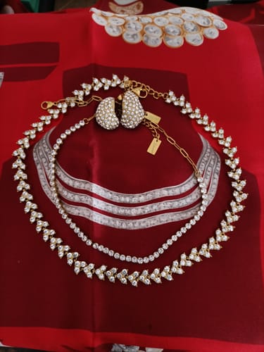 Customer photo review of Collana "Cometa Notturna"