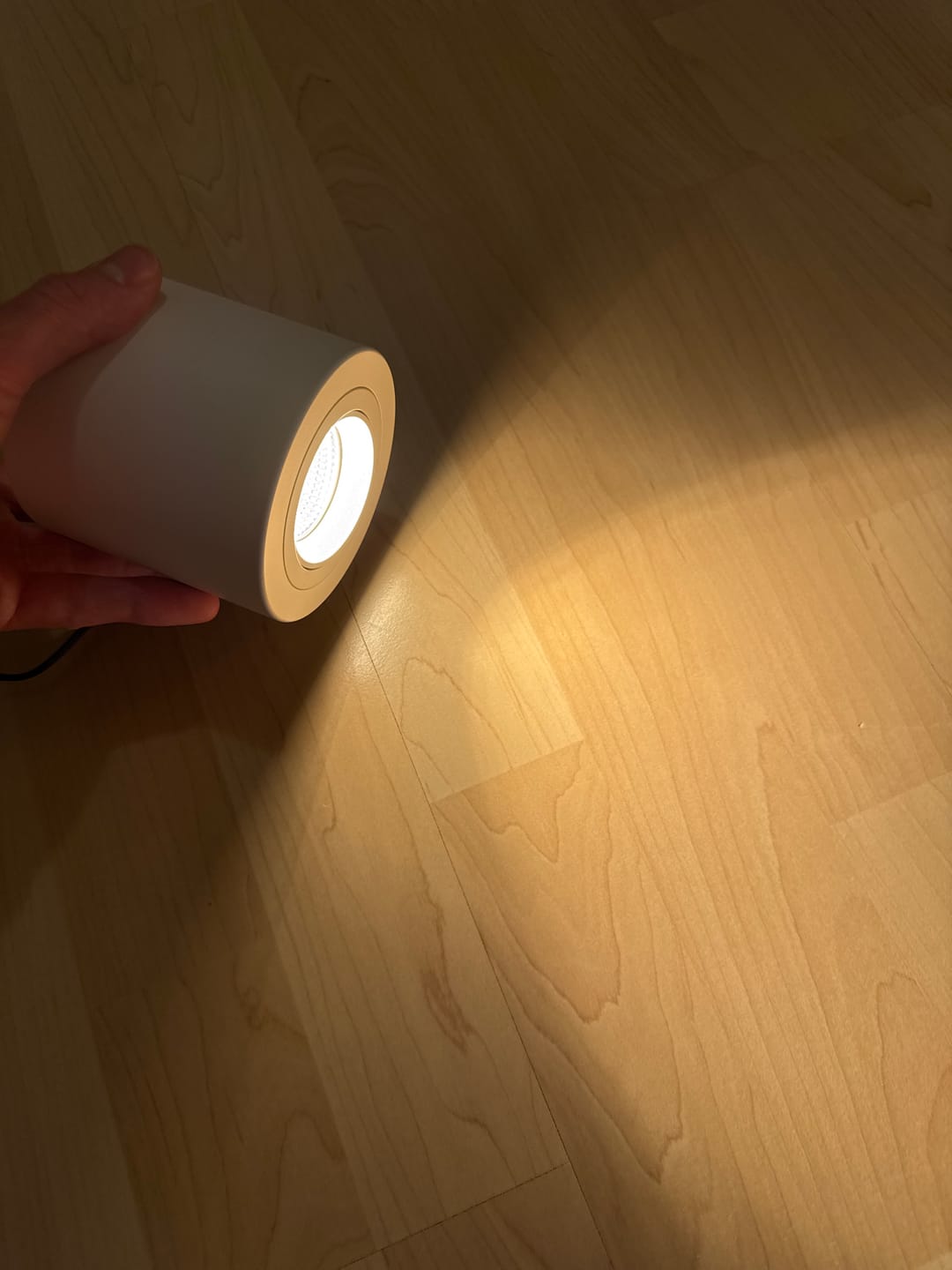 Customer photo review of Tunable White LED Spot | 60°  Ra90 2200-6500K 24V 8W+8W