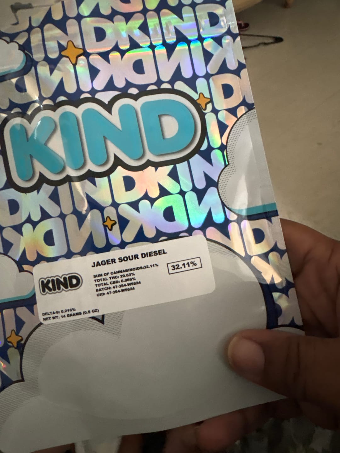 Customer photo review of Jager Sour Diesel - 14 Grams - Hybrid