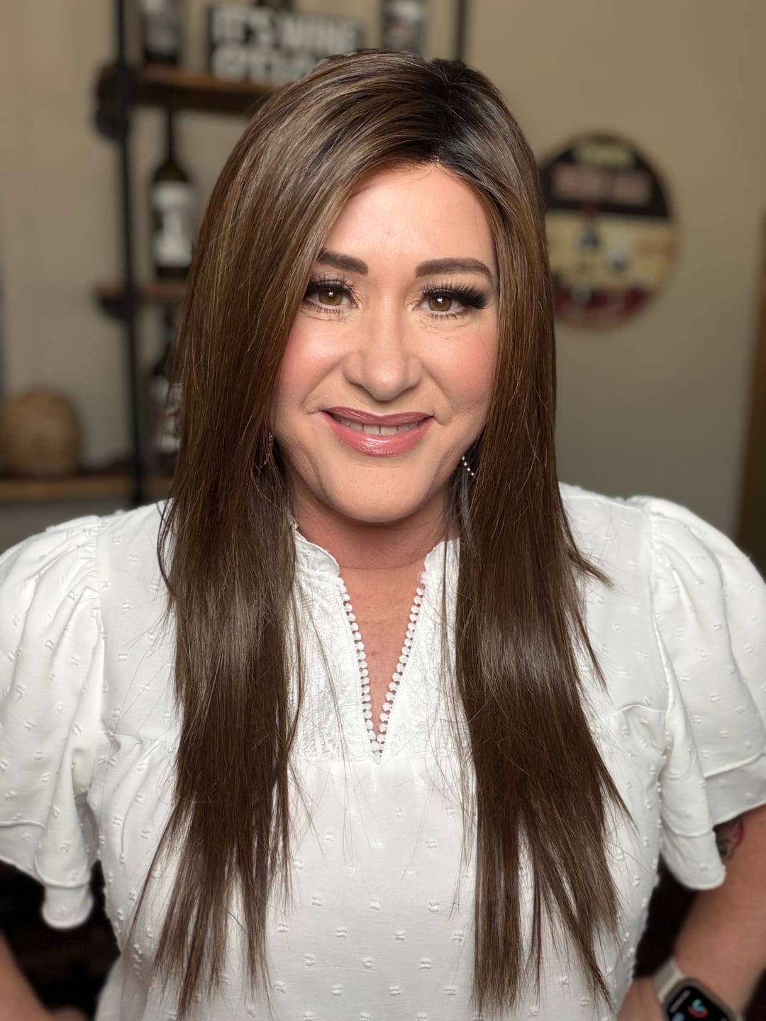 Customer photo review of RUNWAY MODEL - Natural Brown