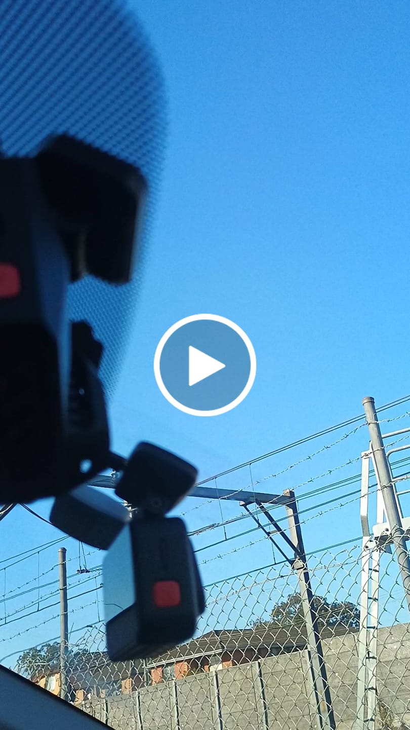 Customer video review of F77 STARVIS 2 4K+4K Dual IMX678 Voice Control 5.8GHz High Speed WIFI Dash Cam