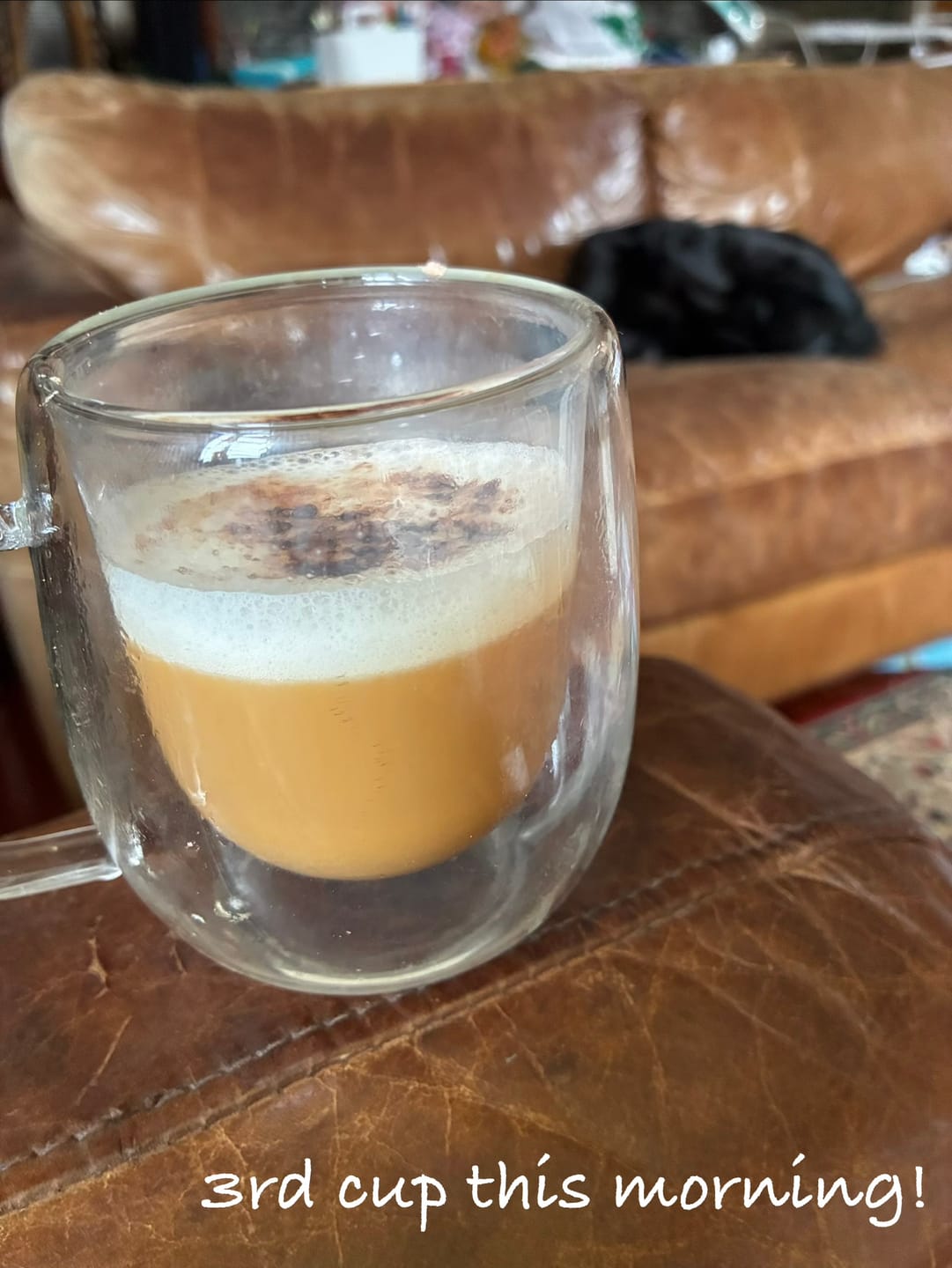 Customer photo review of Infused Vanilla Coffee
