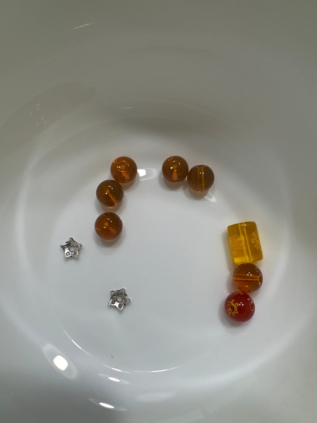 Customer photo review of Natural Citrine Five Element God Of Wealth Bracelet