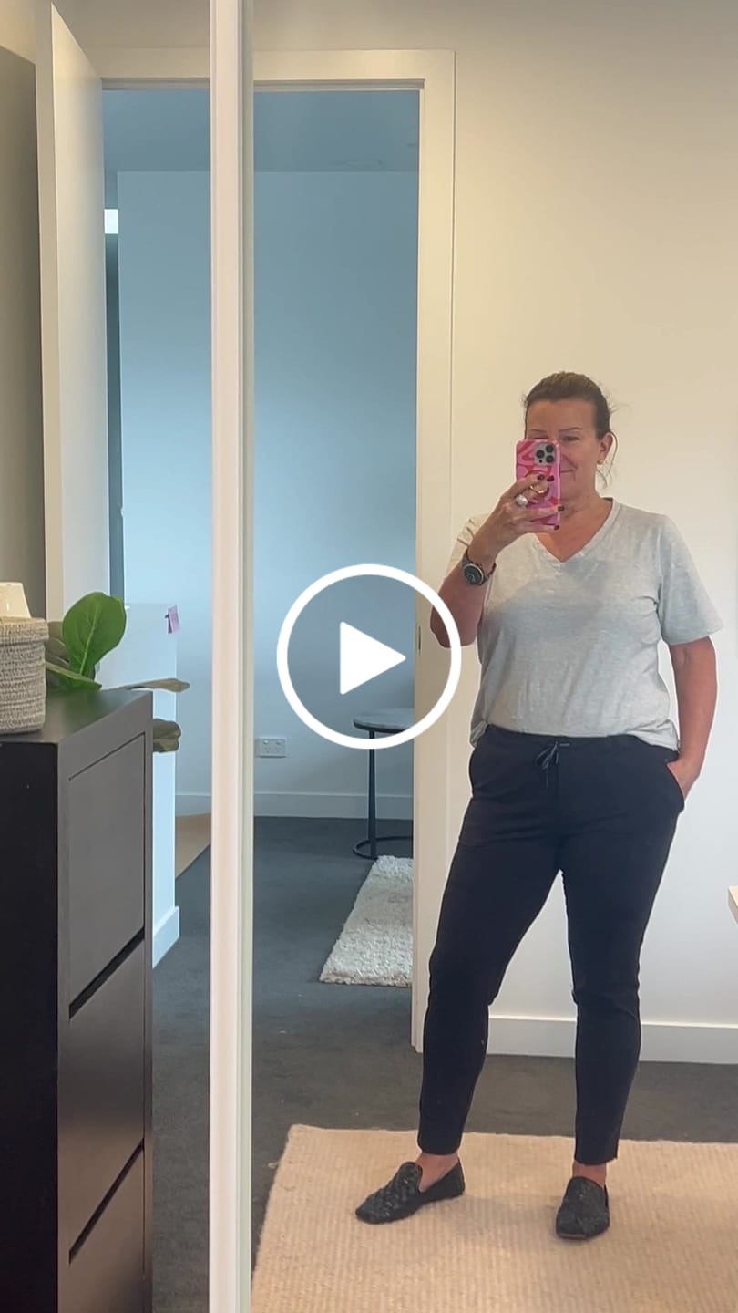Customer video review of Vie Organic Cotton Tee Grey