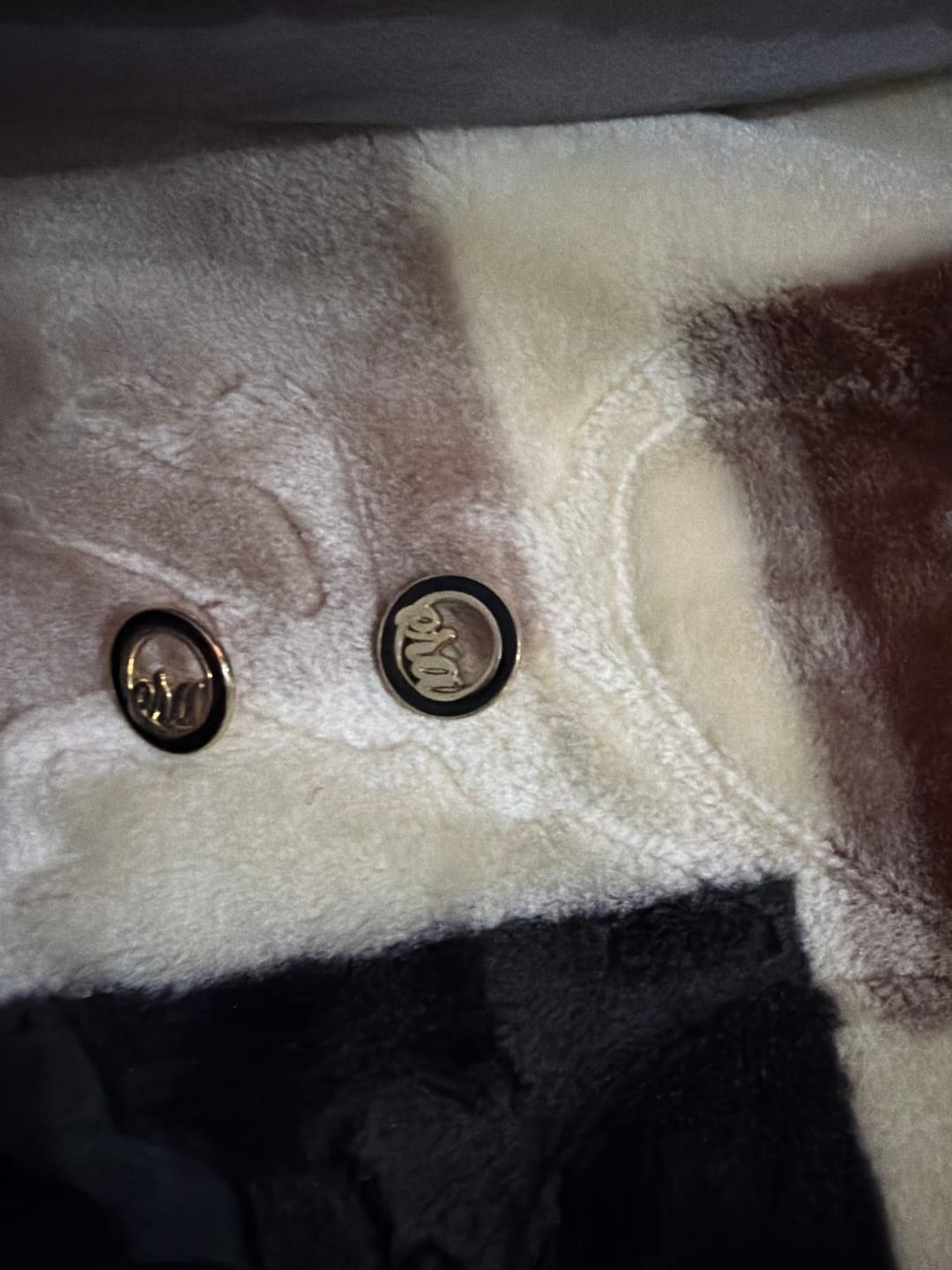 Customer photo review of Gold Diva Studs