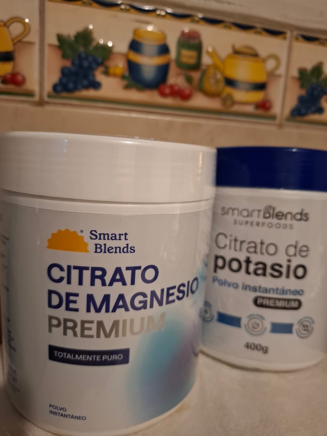 Customer photo review of Citrato de Magnesio En Polvo Premium 400g