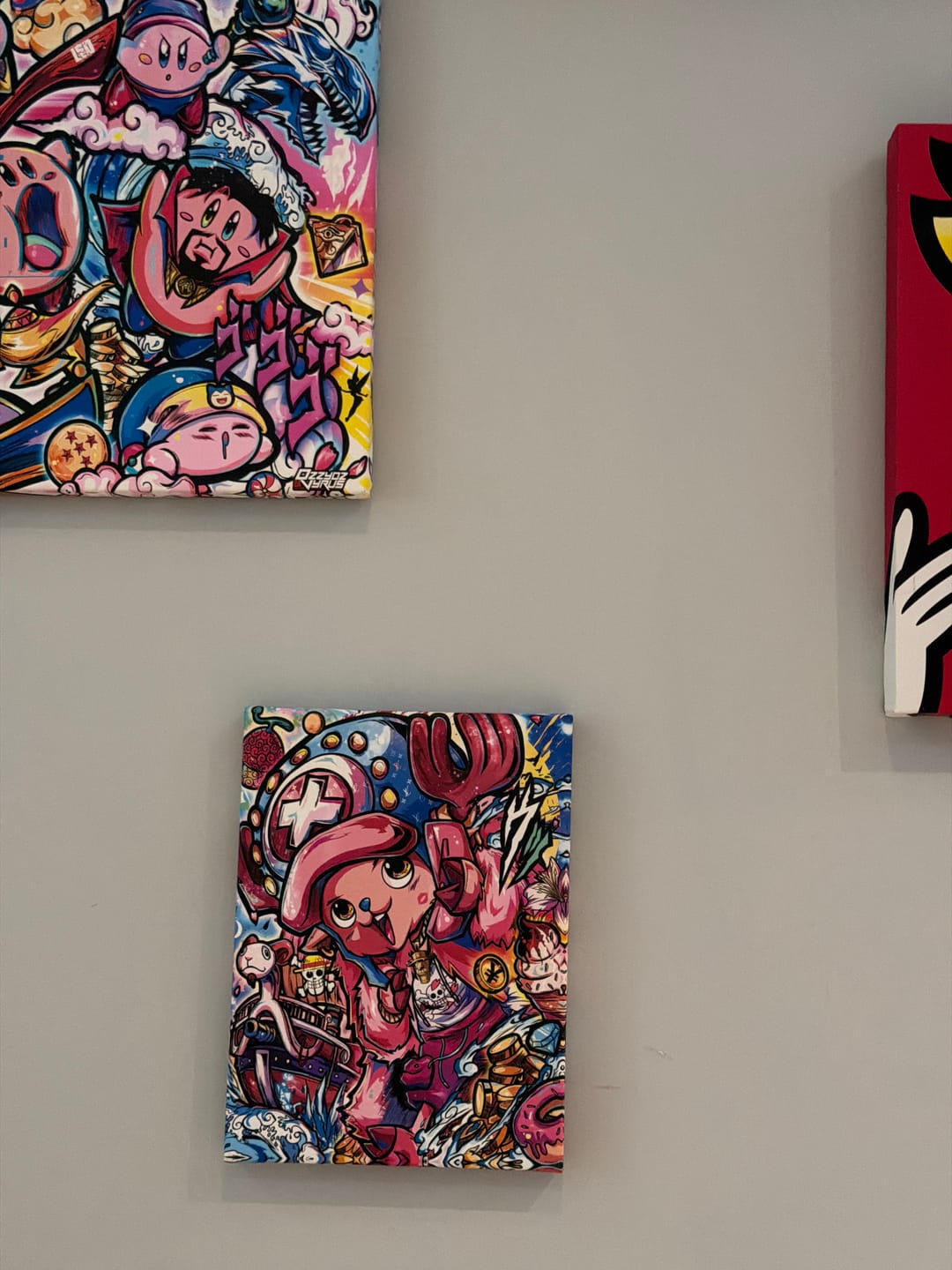 Customer photo review of Tony Tony Chopper – One Piece Wall Art