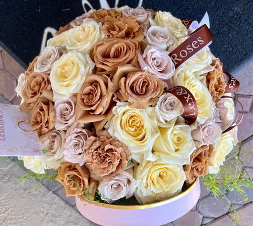 Customer photo review of Cappuccino Deluxe - HatBox