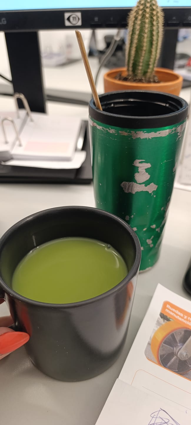 Customer photo review of Té Matcha Ceremonial Daily