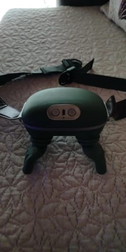 Customer photo review of ProRelief 4D Neck & Back Massager with Heat | Deep Tissue Shiatsu, Smart Pressure Adaptation, Cordless 70-Min Battery