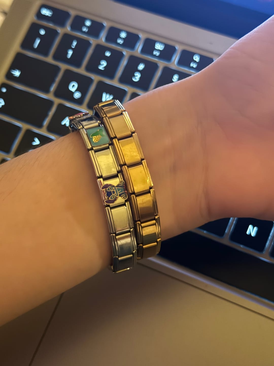 Customer photo review of Pulsera Italiana Lisa