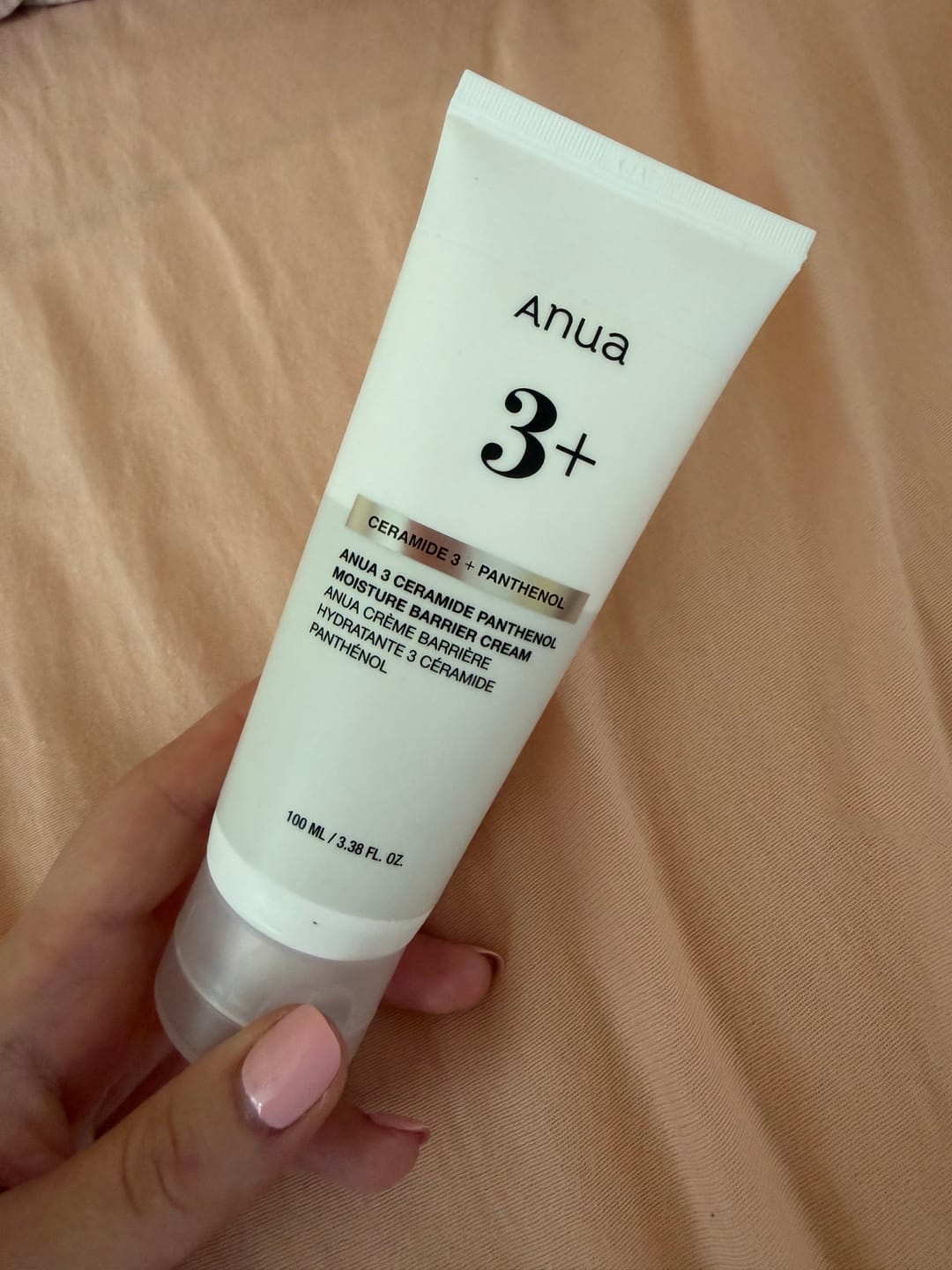 Customer photo review of Atjaunojošs krēms ar keramīdiem un pantenolu Anua 3 Ceramide Panthenol Moisture Barrier Cream
