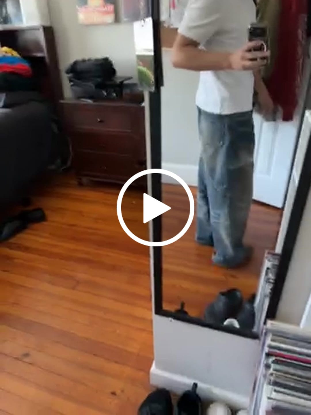Customer video review of Scar Denim Sand Blue