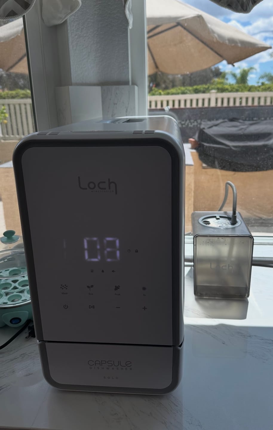 Customer photo review of Capsule Solo Dishwasher