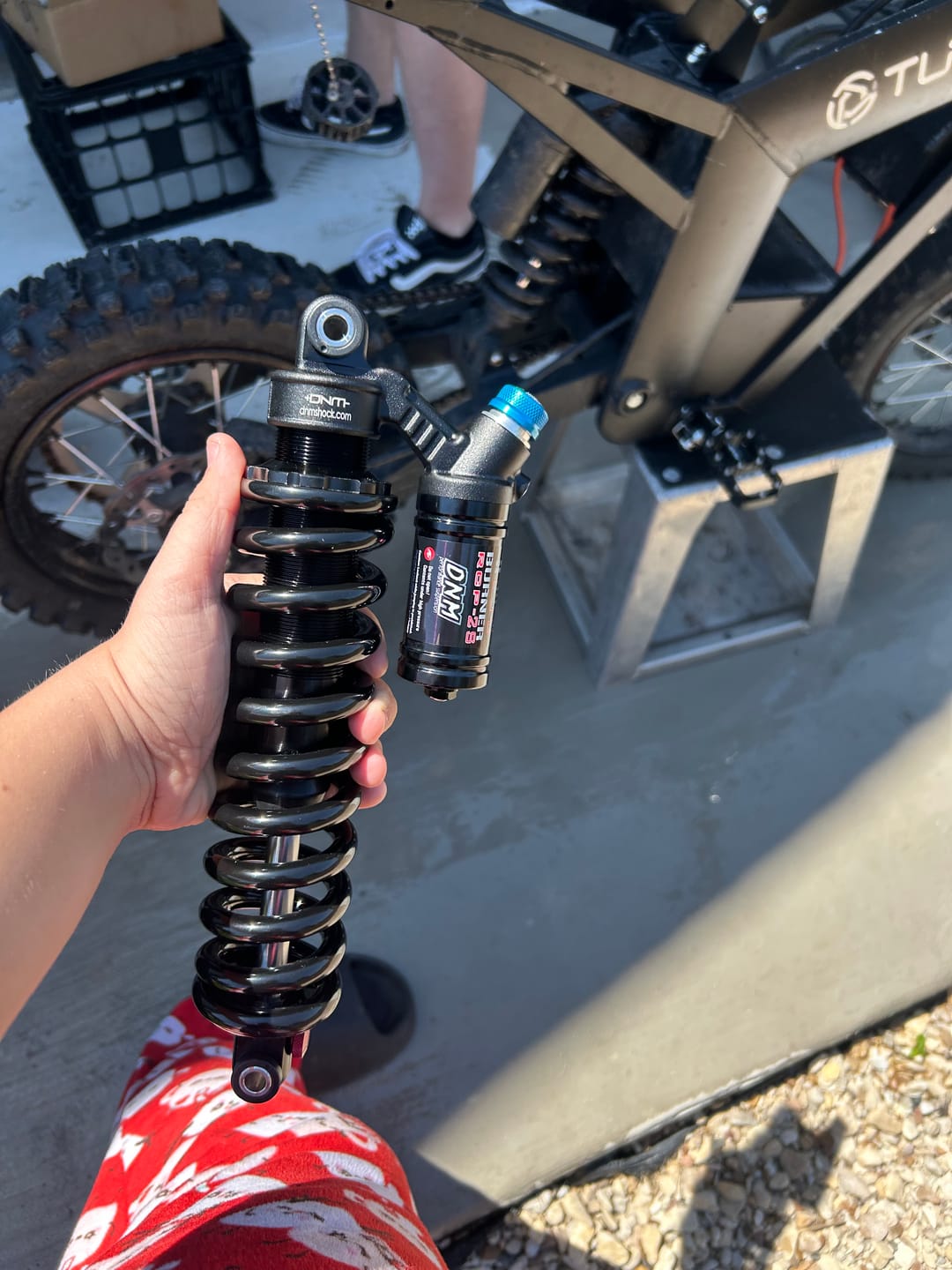 Customer photo review of Tuttio Soleil 01 Upgraded DNM Rear Shock Kit