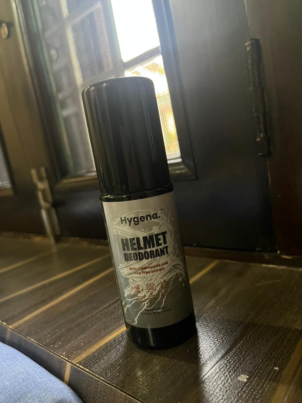 Customer photo review of Helmet Deodarant | 100 ml