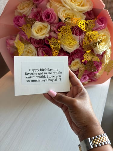 Customer photo review of Happy Birthday