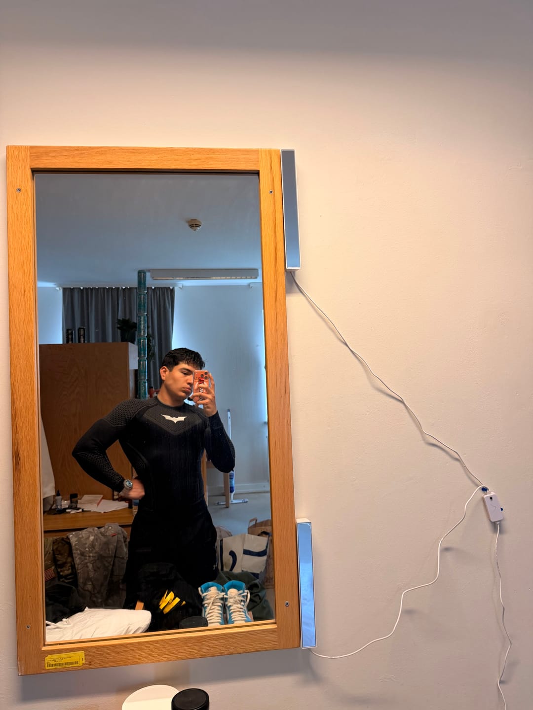 Customer photo review of 8004 - Batman Compression Longsleeves
