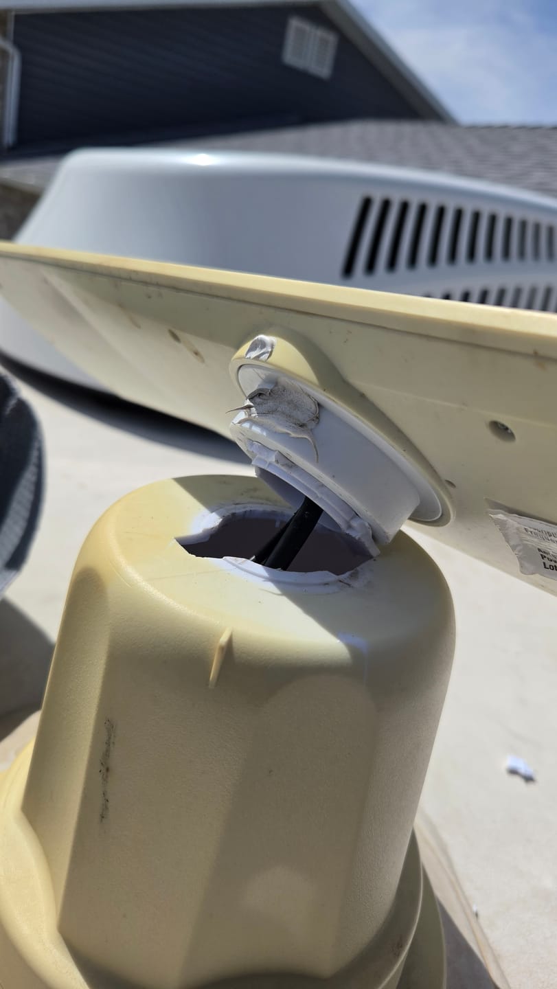Customer photo review of Magnadyne WF-B2T | Twist-On Roof Mount Wireless Repeater Enclosure Antenna Base