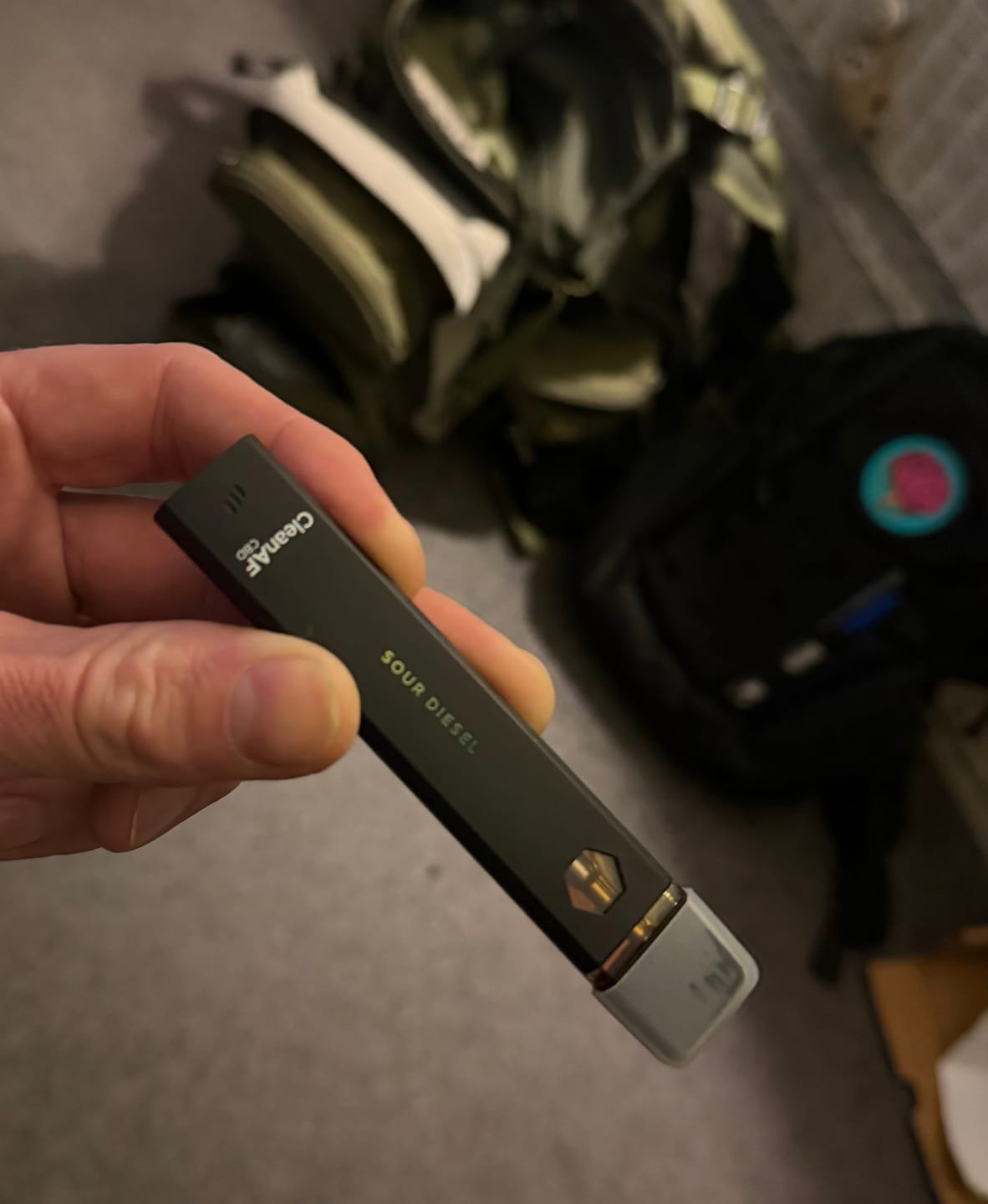 Customer photo review of Sour Diesel Sativa THC Vape Pen