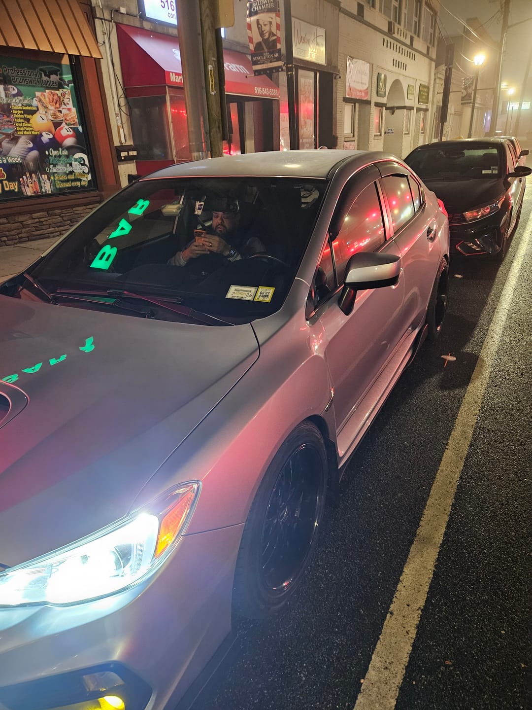 Customer photo review of 2015-21 Subaru WRX | STi Window Visors Wind Deflectors Rain Guards