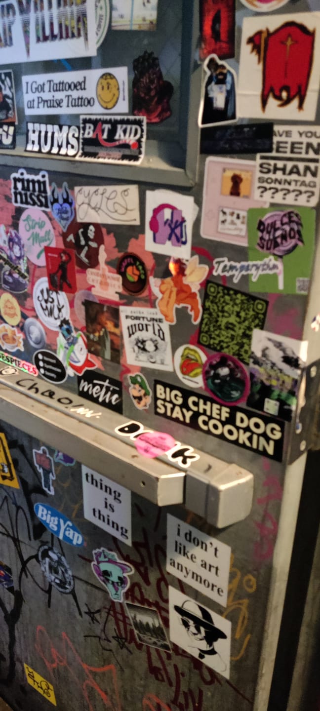 Customer photo review of Circle Stickers