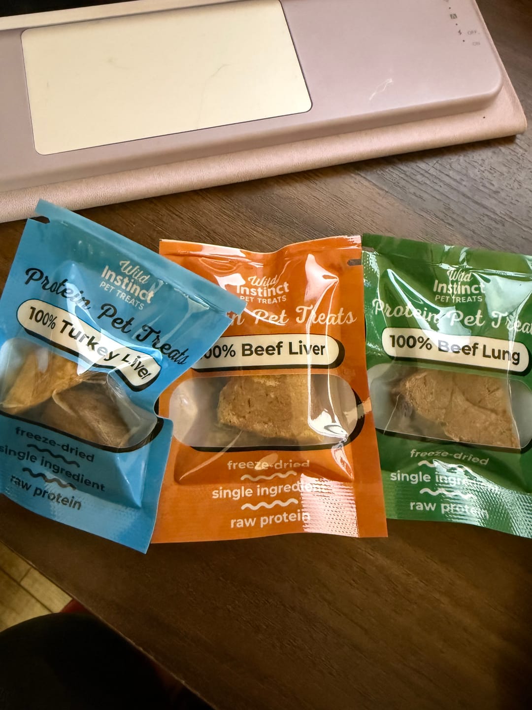 Customer photo review of Freeze-Dried Beef Liver for Dogs