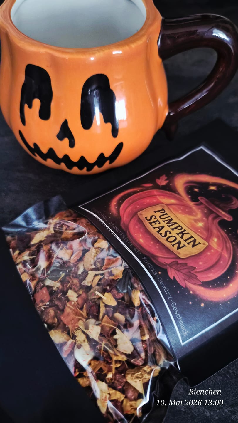 Customer photo review of Pumpkin Season – Früchtetee mit Pumpkin Spice | Limitierter Herbst Tee