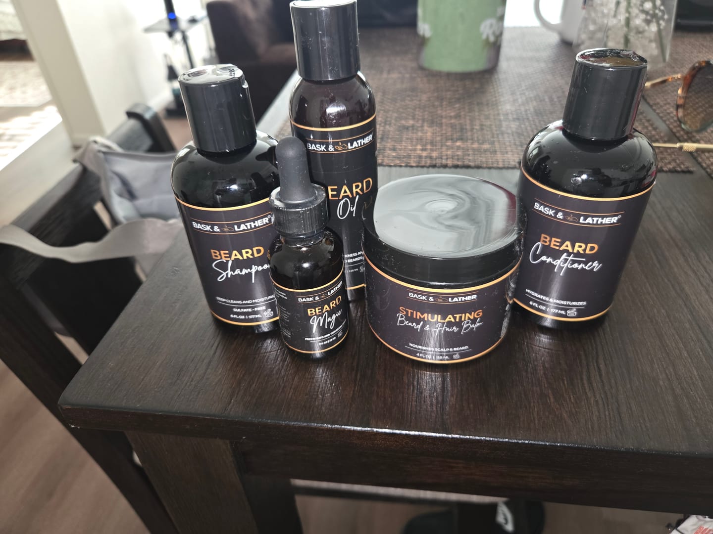Customer photo review of Men’s Healthy Hair and Beard Starter Kit